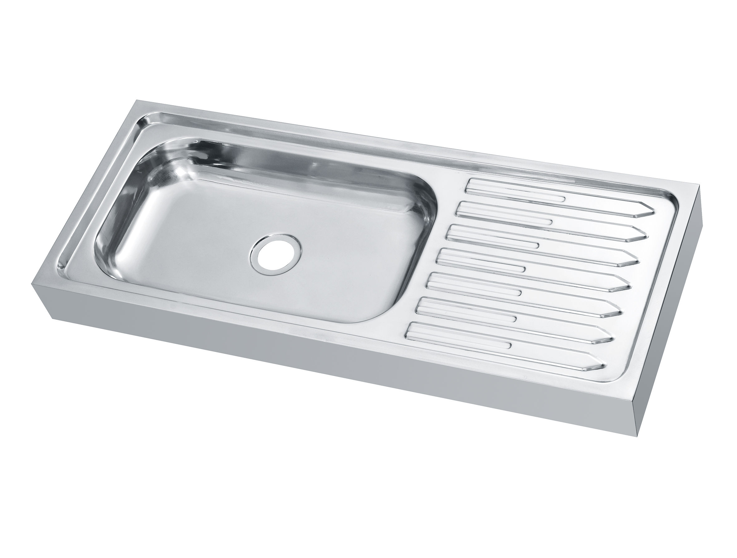 LS-7029 Usine prix En Acier Inoxydable Unique Bol Bassin De Cuisine Avec Plaque Évier De Cuisine evier de cuisine