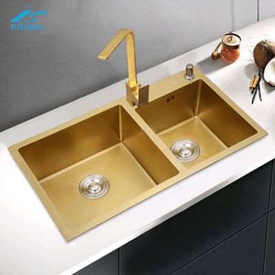 Lavabo en acier inoxydable pour appareils sanitaires de la taille d'un appartement et d'une ferme moderne ÉVIER